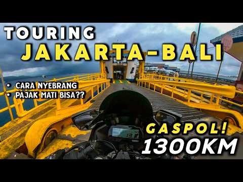 SOLO TOURING JAKARTA - BALI | NEKAT SENDIRIAN KE BALI | Panduan Lengkap Touring JAKARTA - BALI !!