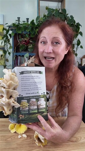 Harvest at home mushroom block, grow kit