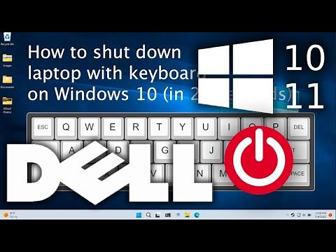How To Shutdown Dell Laptop With Keyboard On Windows 11