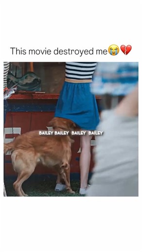 cartoon history on Instagram: "Follow @cartoon_history_8 For More! One of the best and saddest movies of all time. 😭❤️ A Dog’s Purpose movie is a 2017 American drama film directed by Lasse Hallström, and it’s a truly heartwarming and thought-provoking film that explores the special bond between humans and animals. The movie is based on the novel of the same name by W. Bruce Cameron and follows the story of Bailey, a golden retriever who is reborn multiple times and lives with different families