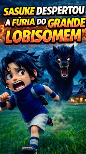 COMO NARUTO virou O LENDÁRIO LOBO da VILA da FOLHA!?😱 #shorts