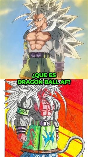 ¿QUE ES DRAGON BALL AF? #shorts