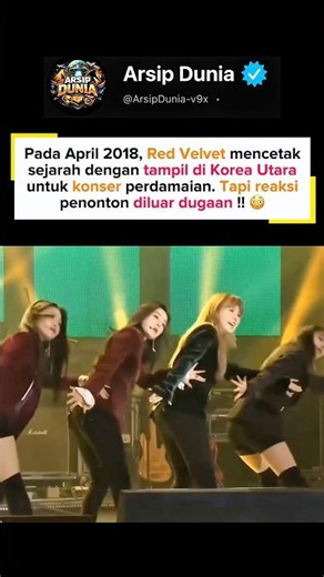 Penonton Hanya Diam Menatap! Saat Red Velvet Tampil di Korea Utara 😳