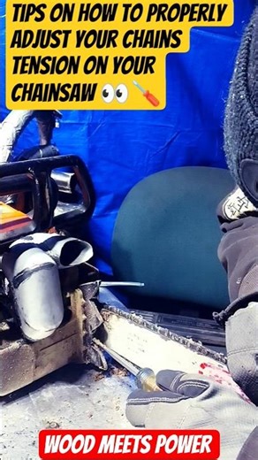 TIP& TRICKS: ON HOW TO PROPERLY ADJUST YOUR CHAINSAW CHAIN TENSION