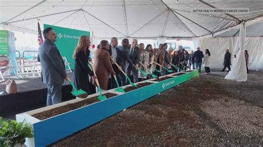 Sutter Health breaks ground on $380M cancer center in Modesto