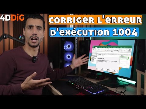 Comment corriger l’erreur d’exécution 1004 d’Excel ?