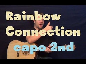 Rainbow Connection (Muppet Movie) Easy Strum Guitar Lesson How to Play Tutorial