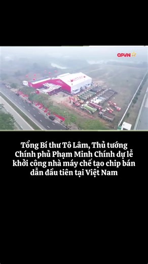 Sáng 16/1, tại Khu Công nghệ cao Hòa Lạc (Hà Nội), Tập đoàn Công nghiệp - Viễn thông Quân đội (Viettel) chính thức khởi công xây dựng nhà máy chế tạo chip bán dẫn đầu tiên tại Việt Nam. Tổng Bí thư Tô Lâm, Thủ tướng Phạm Minh Chính và các đồng chí lãnh đạo Đảng, Nhà nước dự sự kiện. Nhà máy được xây dựng trên diện tích 27 ha tại Khu Công nghệ cao Hòa Lạc, với định hướng trở thành hạ tầng quốc gia phục vụ nghiên cứu, thiết kế, thử nghiệm và sản xuất chip bán dẫn. Một sản phẩm chip bán dẫn hoàn ch