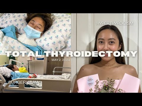 TOTAL THYROIDECTOMY SURGERY.. I survived! ❤️‍🩹| Marta Cervanez