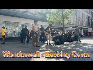 BUSKING BAND COVER | Wonderwall - Oasis | Camix Nova Cover