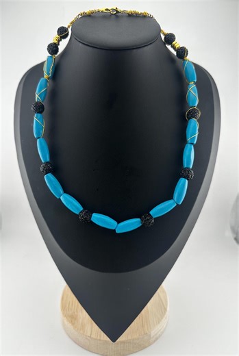 Turquoise Aura Necklace - Etsy