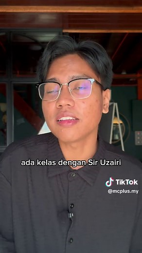 “MCPLUS App” akan memudahkan anda semua! Semuanya akan jadi lebih mudah! Jadi, bila dah mudah, yang diperlukan oleh anda hanyalah usaha anda! Ada feedback, Plusians?🧐 #mcplus #educationmustwin