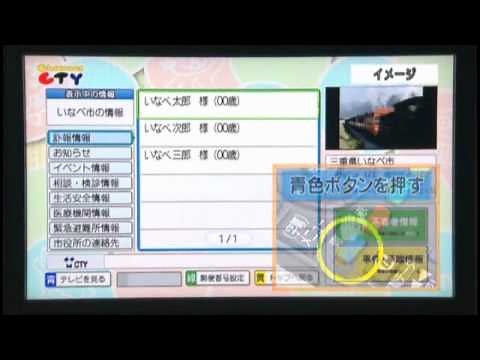 データ放送の見方