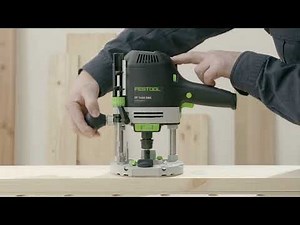 L'alliance parfaite entre puissance et ergonomie : défonceuse OF 1400 - FESTOOL