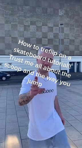 How to treflip on a skateboard !! One of the coolest tricks !! #fypシ #foryou #skate #tutorial #howto