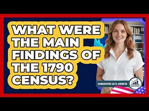 What Were the Main Findings of the 1790 Census?
