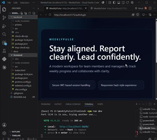 #react #nodejs #expressjs #prisma #postgresql #tailwindcss #jwt #openai #fullstackdevelopment #softwareengineering #webdevelopment #portfolio #learningjourney | Pramudi Dulasha