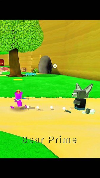 barni vs vemon super bear adventure #superbearadventure
