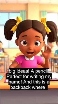 6 Learning about classroom objects – Classroom Objects2