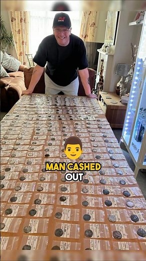 Man Cashed Out 45 Years Worth Of Pennies #story