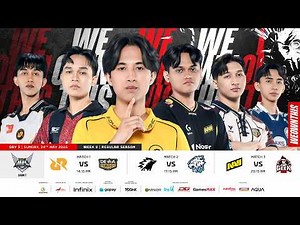 🔴 LIVE | MPL ID S17 | Regular Season Day 3 Week 9 | English
