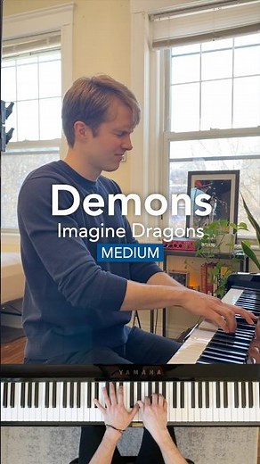 Imagine Dragons - Demons | MEDIUM Piano #imaginedragons #demons #pianotutorial