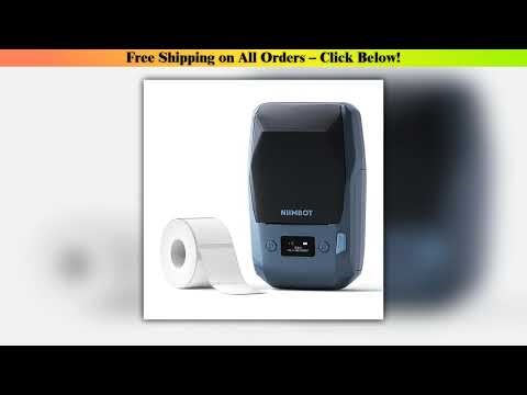 Niimbot M2 Portable Thermal Transfer Label Printer Multi-function Sticker Label Maker Machine for