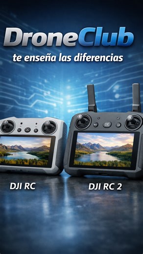 www.DroneClub.cl | Venta DJI Chile on Instagram: "Te explicamos la diferencia entre DJI RC vs DJI RC 2 📡📱 potencia, alcance y compatibilidad que sí importan 👀👇 DJI RC: Mini 3 / Mini 3 Pro, Air 2S, Mavic 3 (Classic, Pro, Cine) DJI RC 2: Mini 4 Pro, Air 3 / Air 3S, Neo, Neo 2, Flip, Mini 4 / 5 (solo O4) Elige bien tu control y vuela sin límites ✈️🔥 #DJIRC #DJIRC2 #DJIChile #DronesChile #DroneClub DJIMavic DJIAir DJIMini @droneclub.cl @dji_chile @drones_chile @droneslatam @dji_global"