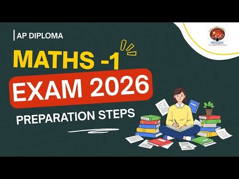 Diploma Maths (M1) preparation steps ,#diplomaexam ,#sbtet,#diplomamaths