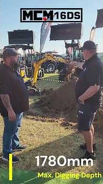 16DS Mini Kubota Excavator Introduction At Nampo Bothaville 2025