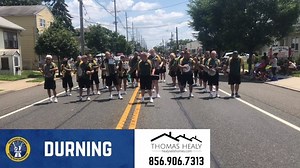 The Durning String Band playing "God Bless America" this past week in Runnedmeade, NJ. (Powered by:tomhealy.com) | Philadelphia String Band Assn.