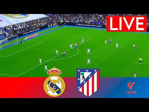 🔴LIVE : REAL MADRID VS ATLETICO MADRID | LALIGA 2026 | MATCH LIVE NOW | SIMULATION