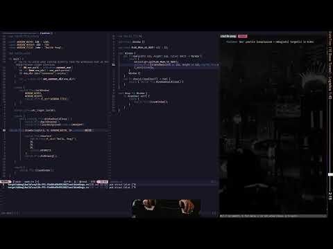 Back to basics - Pong game with Rust + Raylib (No talking)j
