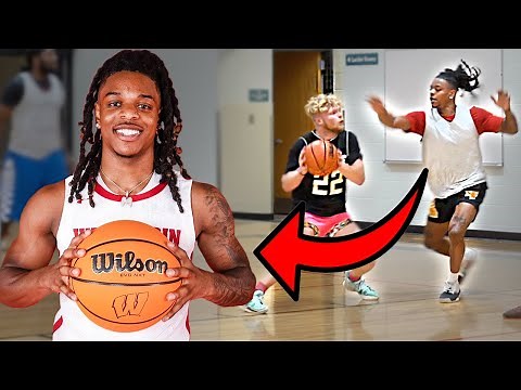 D1 Point Guard Showed Up To The Championship To Play Me… 5v5 Basketball!