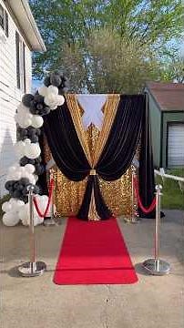 Windy day? No problem! 🌬️ Here’s how to secure your outdoor prom send-off setup like a pro!