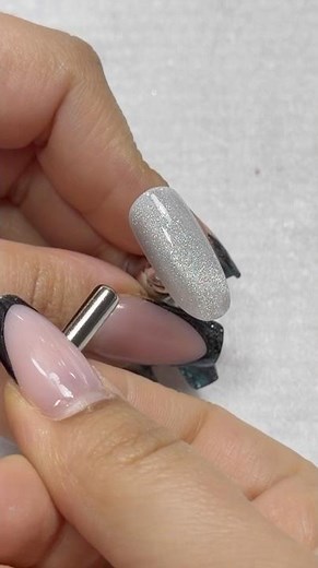 Satisfying 3D Chrome Nail Art Step-by-Step for beginners nail techs #cateyenails #nails #nailart