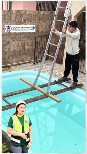 Ladder Safety Completely Ignored… One Step Away From Disaster 💀🪜