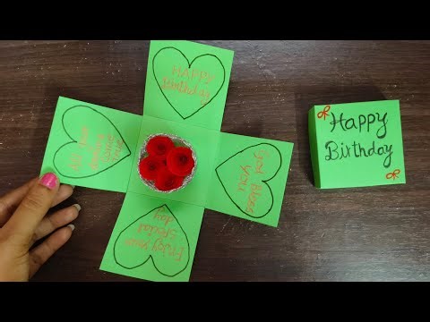 DIY Beautiful Birthday Gift Box Ideas| Easy Paper Gift Box| Surprise Birthday Gift Ideas