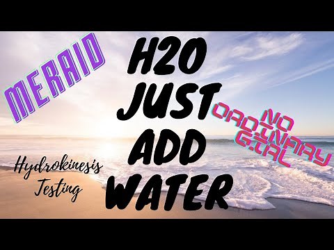 Roblox H2O Just Add Water Hydrokinesis Testing! | Roblox H2O Just Add Water!
