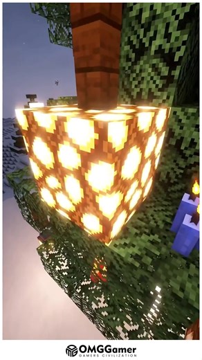 OMGGamer on Instagram: "🎁 Festive Christmas Tree in Minecraft With Colorful Decorations and Warm Glow 🎄 🎁 🎁✨ Create a charming holiday tree featuring layered leaves, colorful blocks, lantern lights, and decorative details that make it stand out day and night. Ideal for Christmas villages, snowy towns, or cozy survival bases, this tree instantly spreads festive joy across your world. 🌟🏡 #MinecraftBuilds #HolidayDecor #ChristmasBuild #CreativeStructures #MinecraftInspiration"