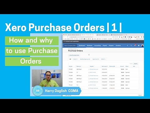 How to use purchase orders in Xero
