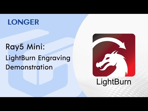 Ray5 Mini 2.5W/3.5W: LightBurn Engraving Demonstration