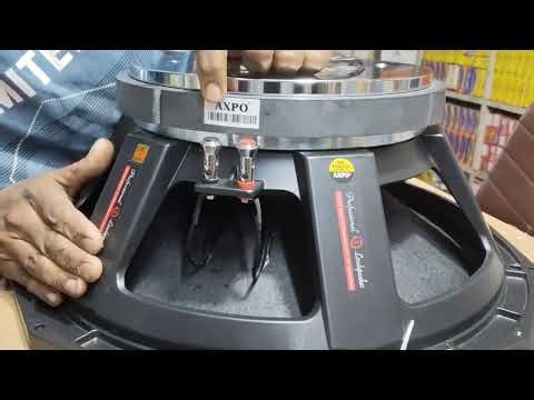 18 inch axpo 2000 watt unboxing by #Sharma_Audio_house Mobile no 9651847252
