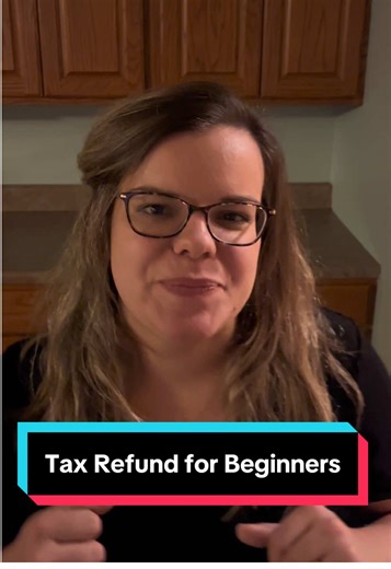 tax refund for beginners 101! A tax refund is just balancing an equation #tax #taxrefund #personalfinance #taxseason