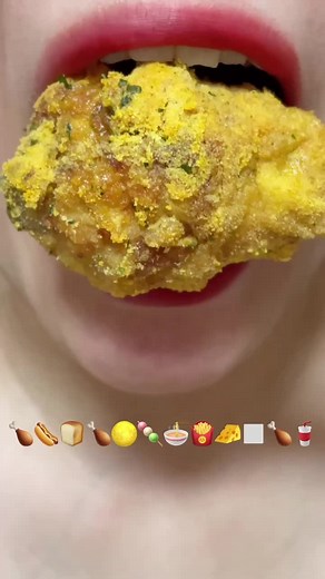 뿌링클 치킨 먹방 ASMR | 가을 추천맛집 틱톡푸드