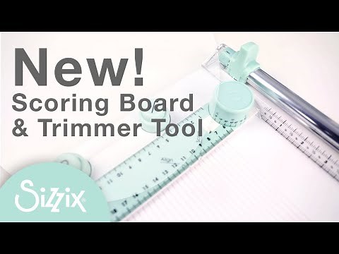 Sizzix Scoring Board & Trimmer