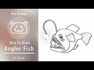 How to Draw Angler Fish