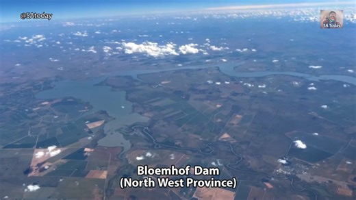 Bloemhof Dam is currently sitting at about 93.4% capacity, according to the most recent provincial dam report. With steady inflows from the Vaal River system, levels remain high for this time of year, and the dam continues to be closely monitored by water authorities to ensure safe, controlled releases downstream. Follow the SA TODAY 🇿🇦 channel on WhatsApp: https://whatsapp.com/channel/0029VbC5MSN3QxRyOc9q5E23 #southafricatoday #bloemhofdam | SA Today