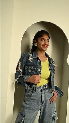 Female Model Portfolio Poses in Denim | How to Pose for Female models Casual wear