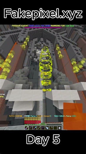 Doing daily 1 nucleus run until i got divan alloy in Fakepixel.xyz day 5